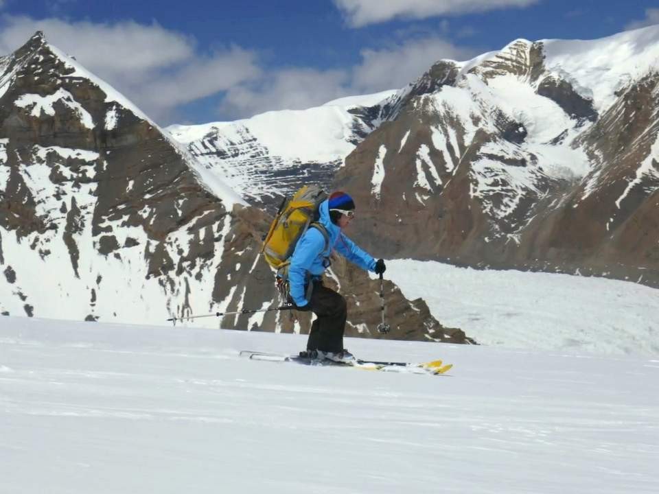 Ski in Bhrikuti Peak